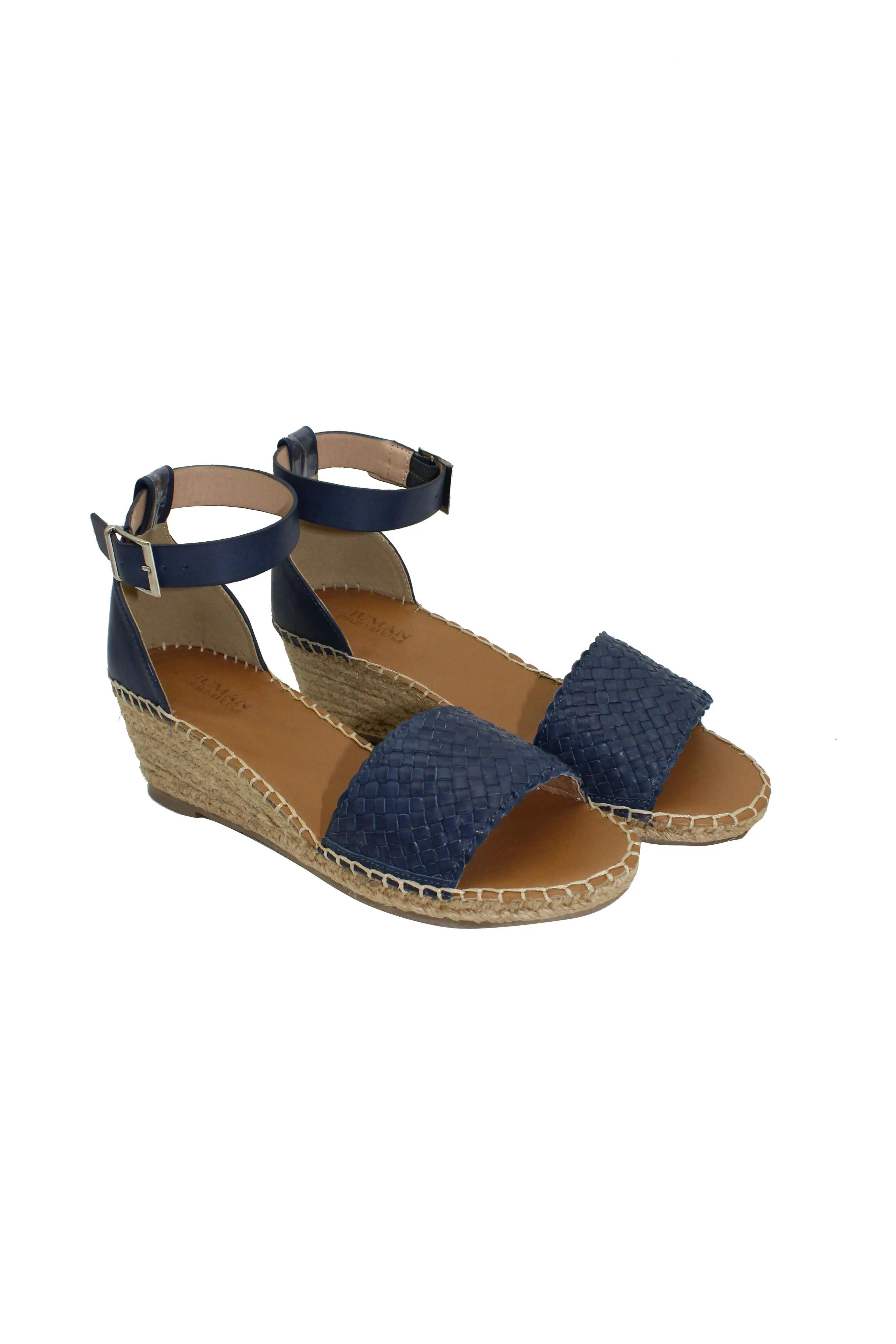 Habit Leather Espadrille Navy