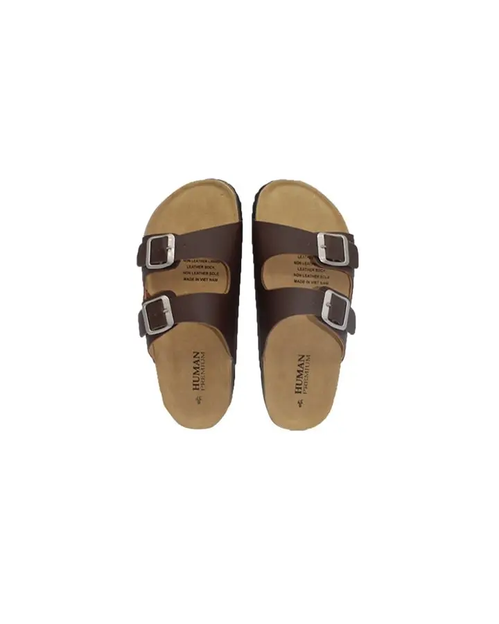 Lynx Leather Sandal Chocolate