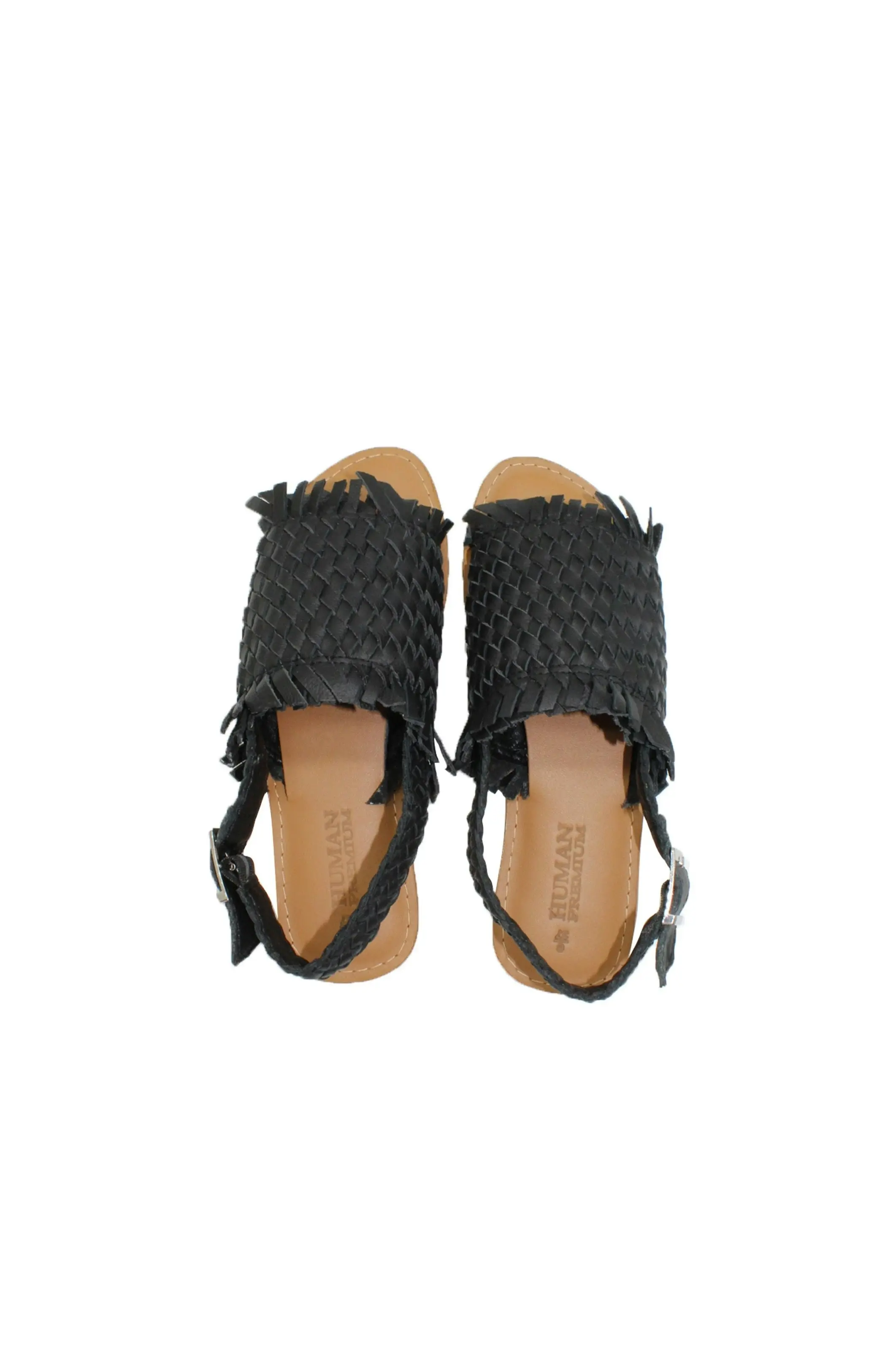 Evos Leather Sandal Black