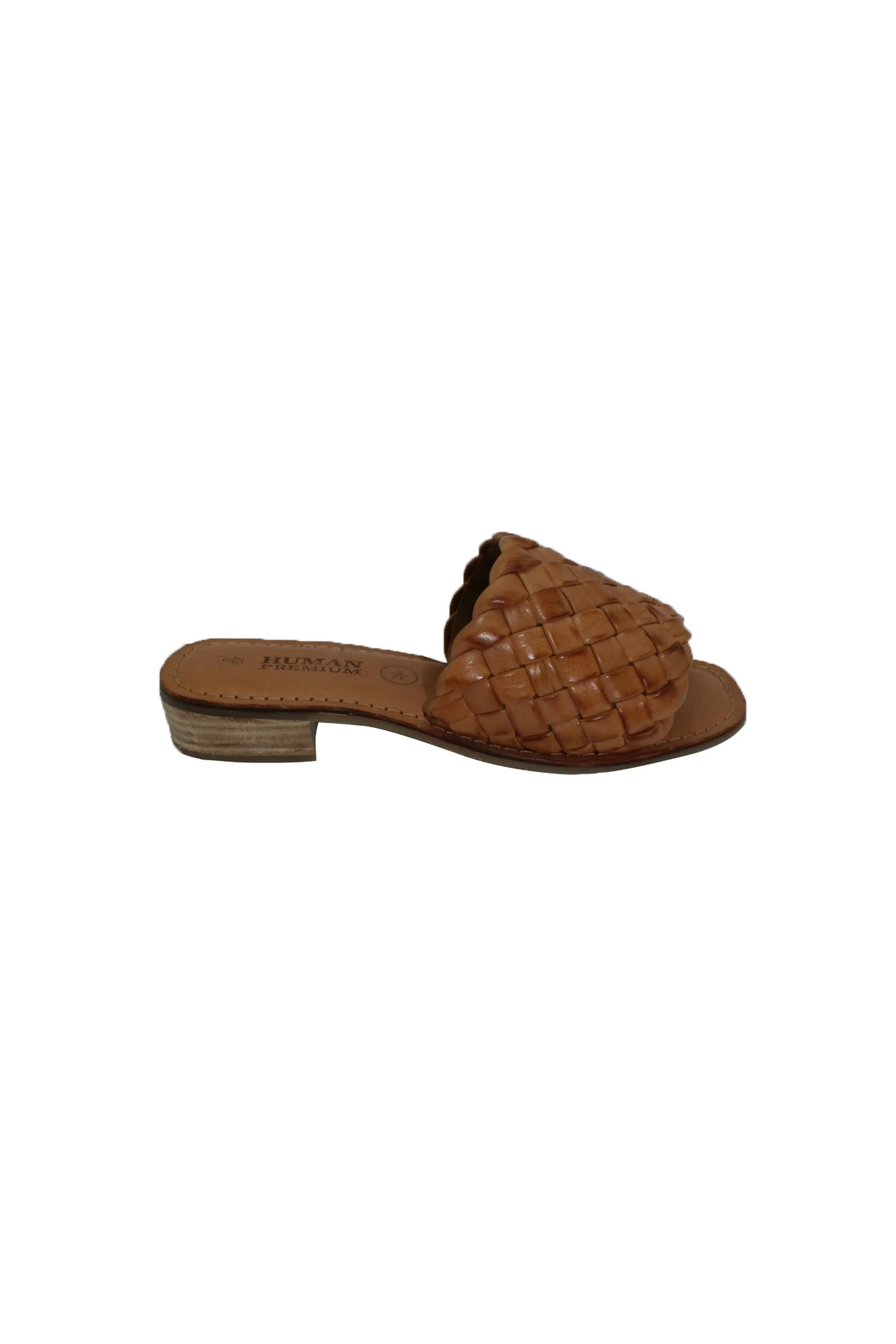 Brawley Woven Leather Tan