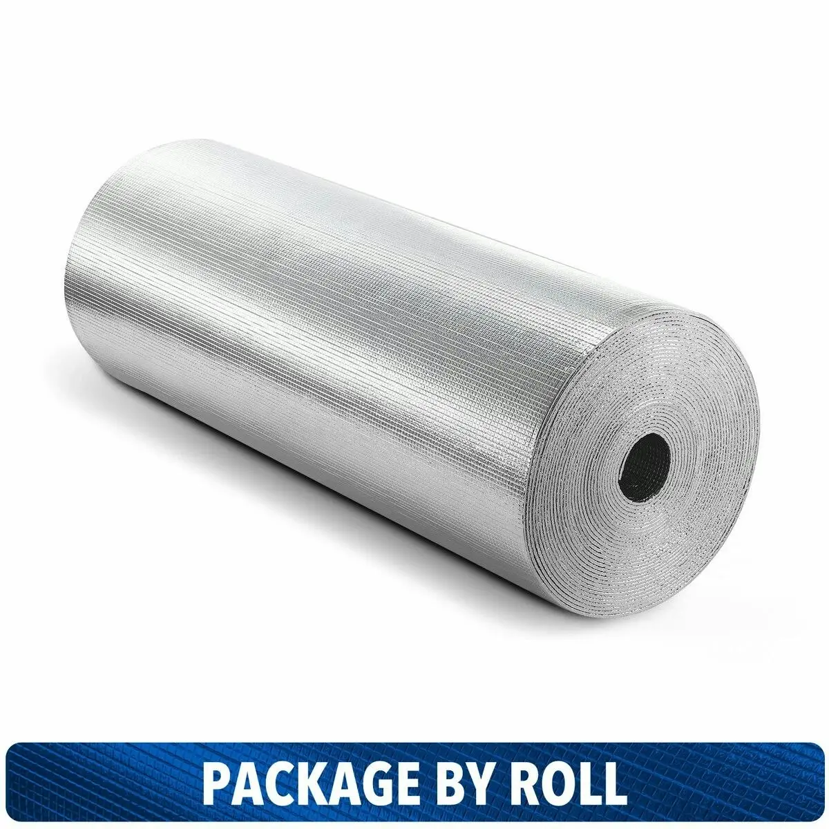 Ausway Foil Heat Barrier Shield Reflective Radiant Cell Insulation Rolls Roofing Aluminium XPE 90x1112cm 10sq m Ceiling Attic Loft Wall Window