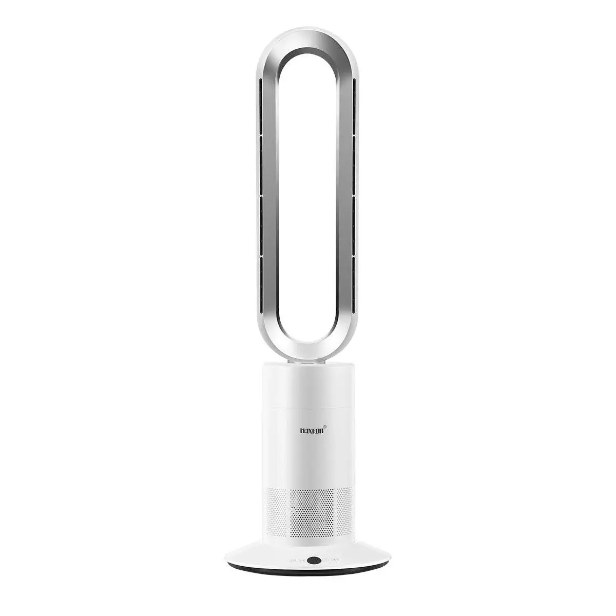 Maxkon Bladeless Tower Fan 2 In 1 Heater Cool Hot Oscillating Heating with LED and Remote Control