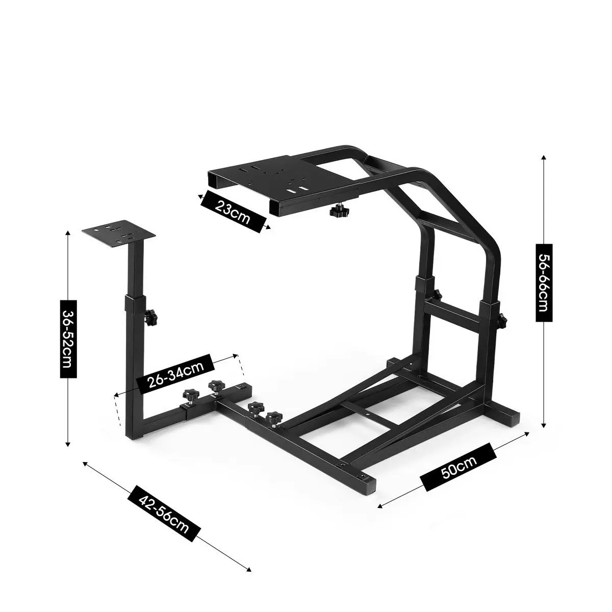 Ausway Adjustable Gaming Racing Simulator Steering Wheel Stand for PS2 PS3 Xbox Logitech G25