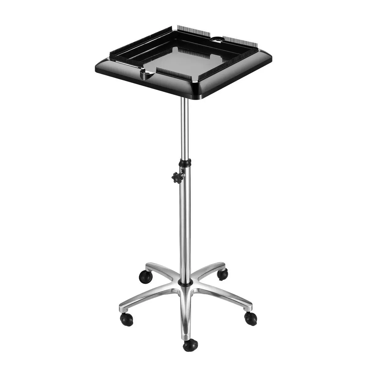 Ausway Hair Salon Trolley Hairdressing Storage Cart Beauty Tool Extension Colouring Tattoo Stand on Wheels Rolling Spa Organiser Adjustable