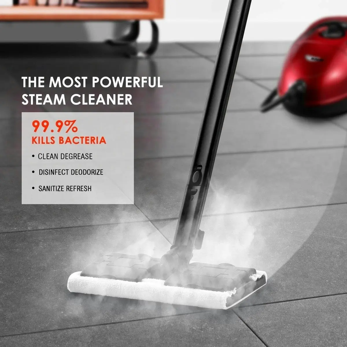 Maxkon  3.4L High Pressure Steam Cleaner Steam Mop Machine