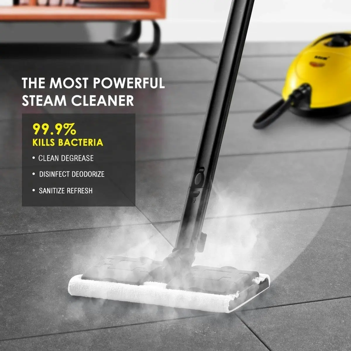 Maxkon  3.4L Powerful Multi Function Steam Cleaner  Commercial or Home Use