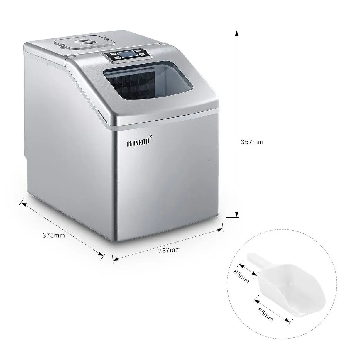 Maxkon  Ice Cube Maker 3.2L