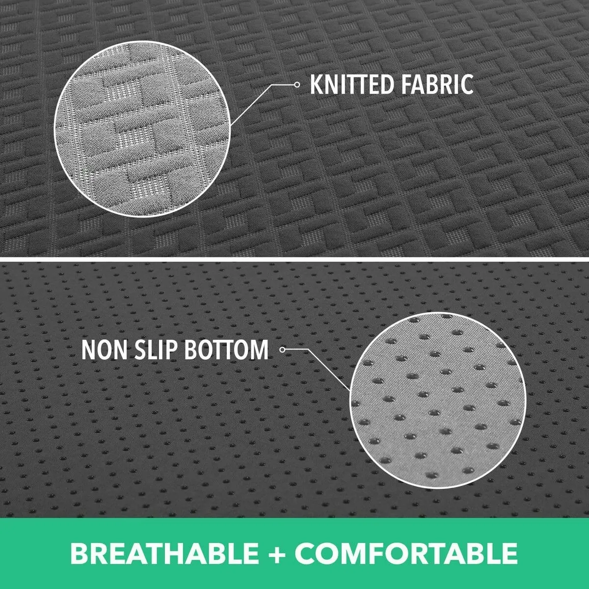 Luxdream Folding Foam Mattress Trifold Sofa Bed Camping Floor Portable Sleeping Mat Extra Thick Cushion Removable Cover Cot Size