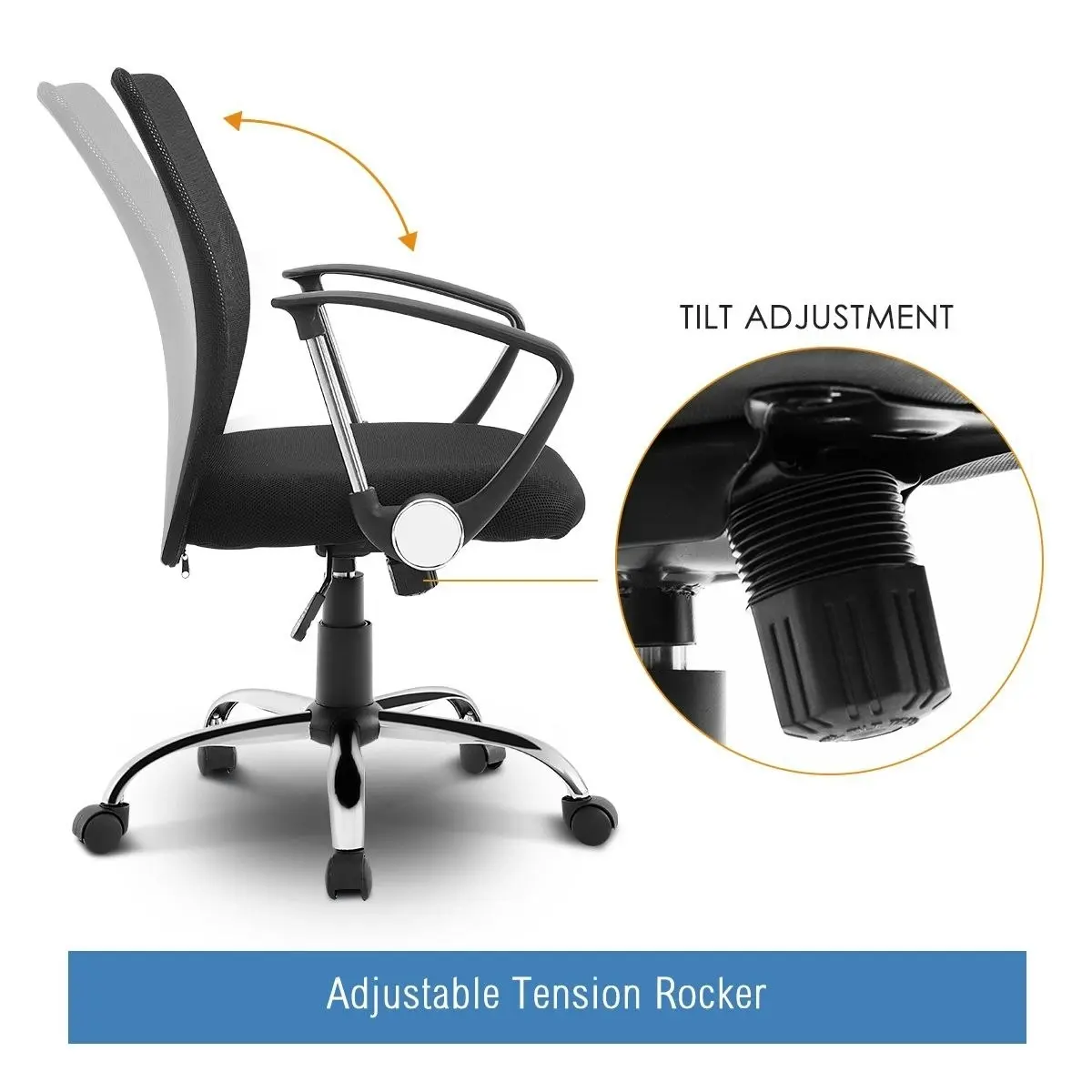 Neader  Ergonomic Mid Back Mesh Office Chair