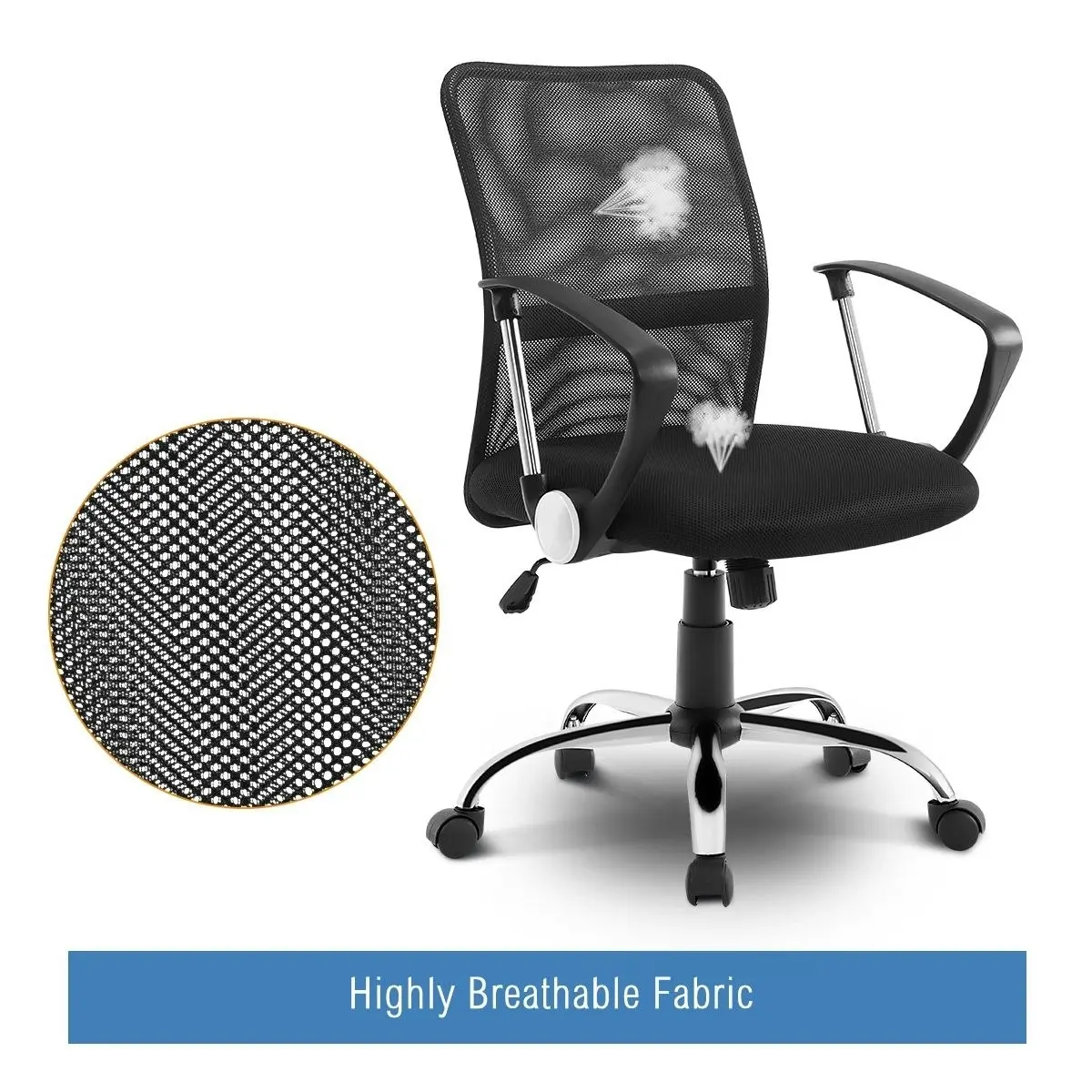 Neader  Ergonomic Mid Back Mesh Office Chair