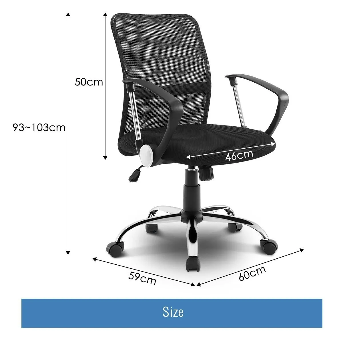 Neader  Ergonomic Mid Back Mesh Office Chair