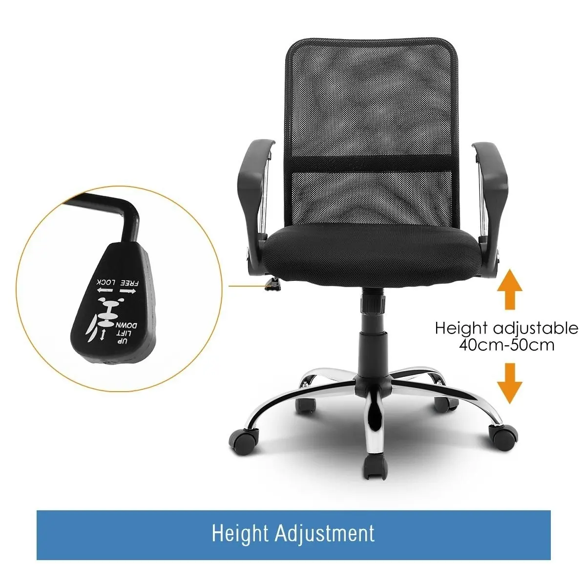 Neader  Ergonomic Mid Back Mesh Office Chair