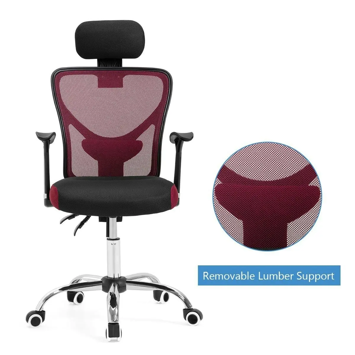 Neader Ergonomic High Back Mesh Office Chair with Back Lumbar Support