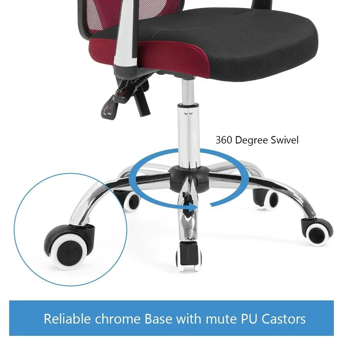 Neader Ergonomic High Back Mesh Office Chair with Back Lumbar Support