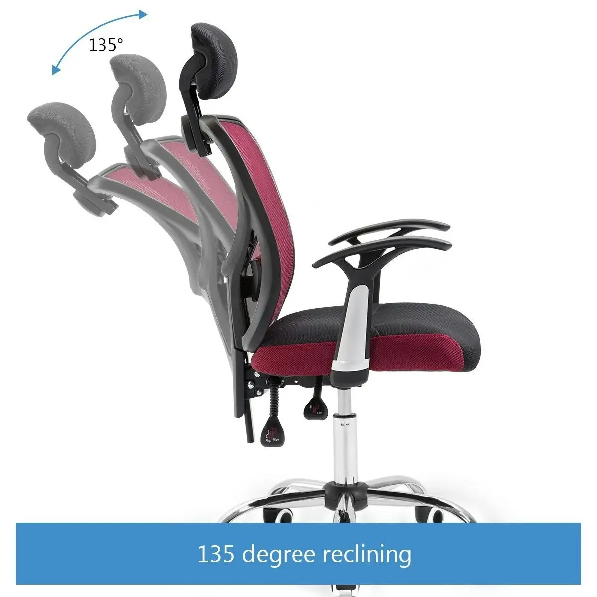 Neader Ergonomic High Back Mesh Office Chair with Back Lumbar Support