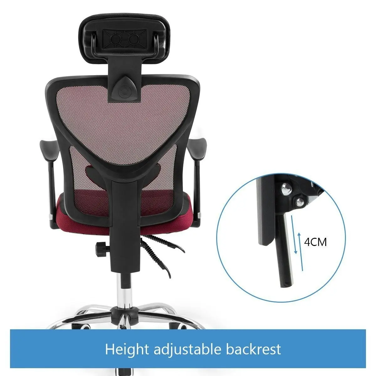 Neader Ergonomic High Back Mesh Office Chair with Back Lumbar Support