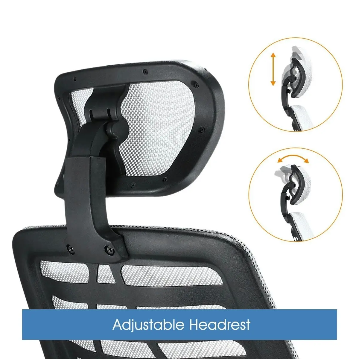 Ausway Executive Mesh Back Office Chair Computer Chair w/ Breathable Cushion and Armchairs