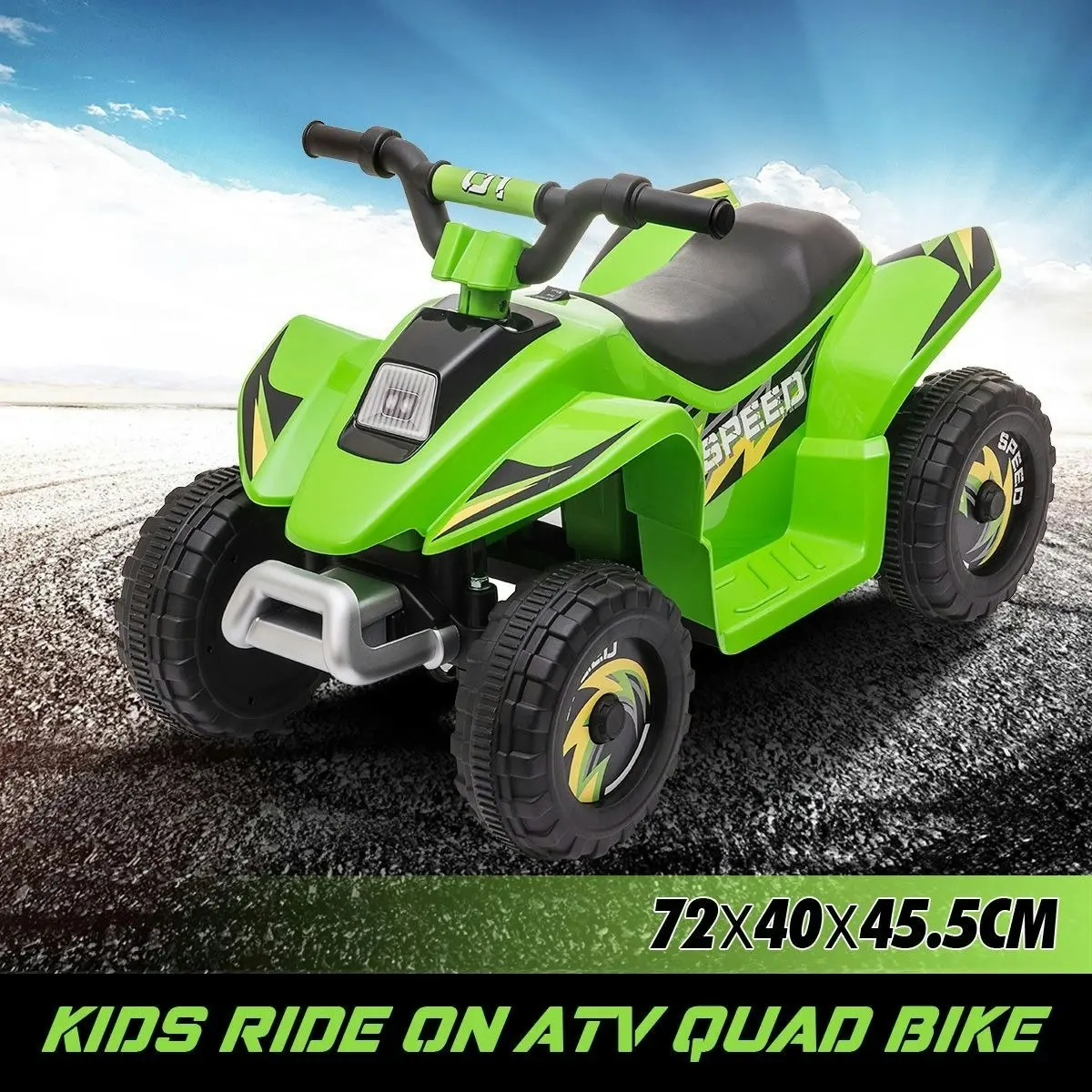 Ausway 6V Kids Electric Ride On ATV Quad Bike 4 Wheeler Toy Car