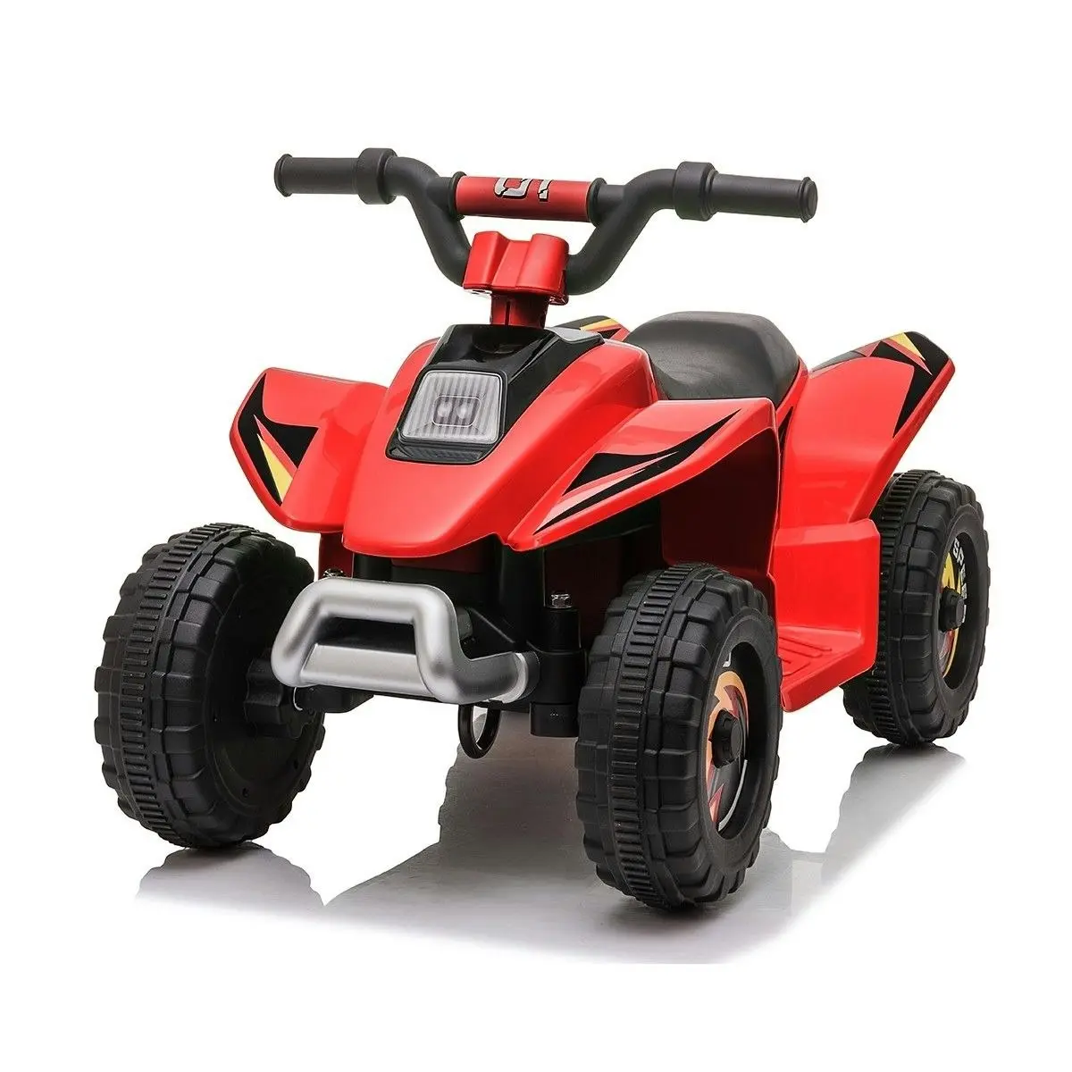 Ausway Kids Ride On Toy 6V Electric ATV Quad Rechargeable Battery Red