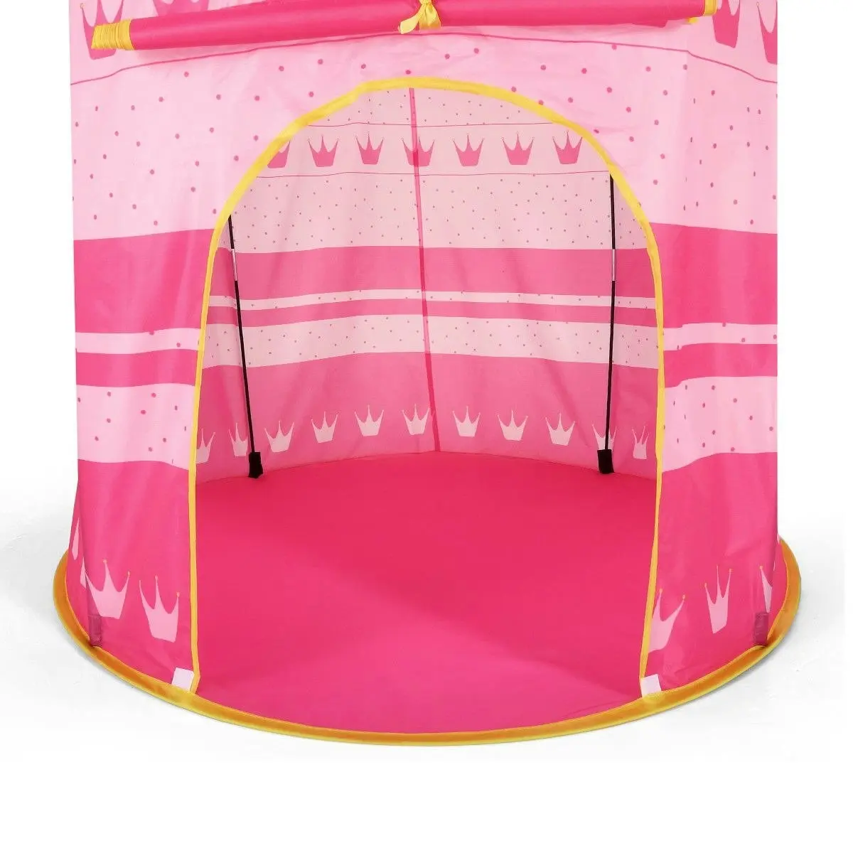 Ausway Kids Play Tent Princess Castle for Girls Children Play House Indoor Outdoor Game Pink