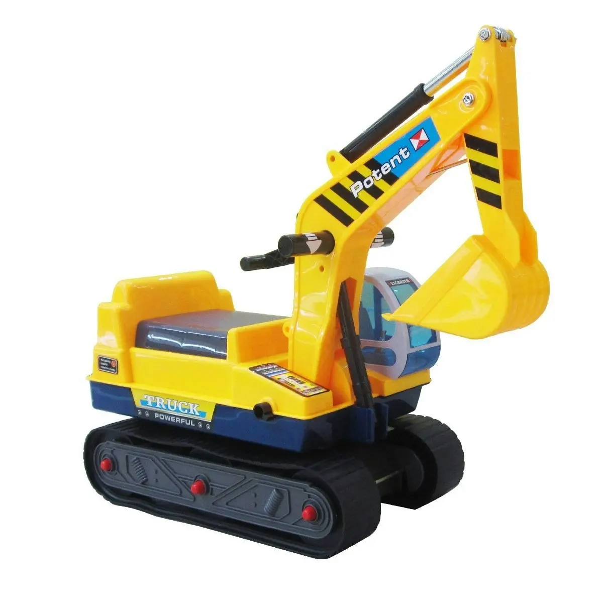 Ausway Toy Ride On Excavator Digger Pretend Play Construction Truck