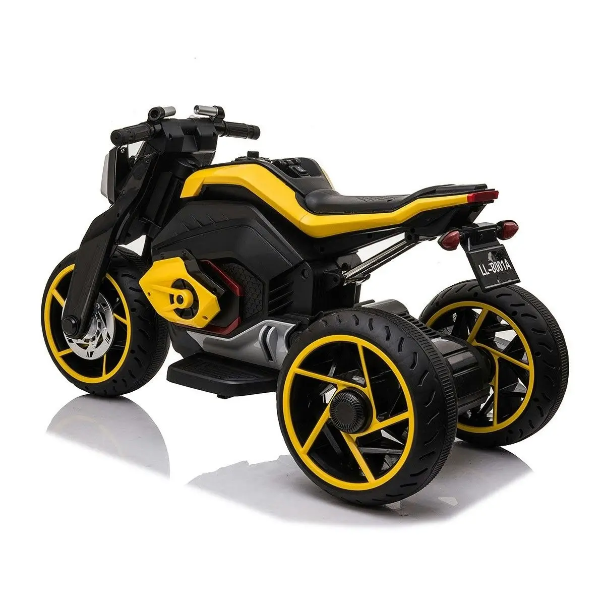 Ausway 6V Kids Electric Ride On Motorcycle Triple Wheel Toy Motorbike