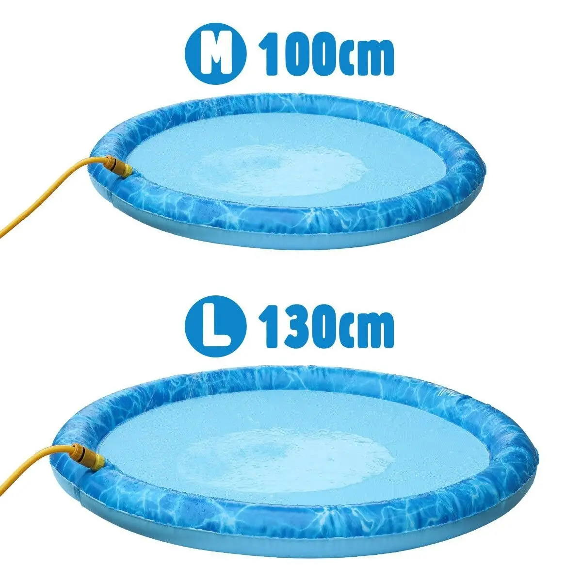 AFP  Pet Dog Sprinkler Splash Pad Mat Kids Outdoor Water Play Spray Pool Toy 130cm