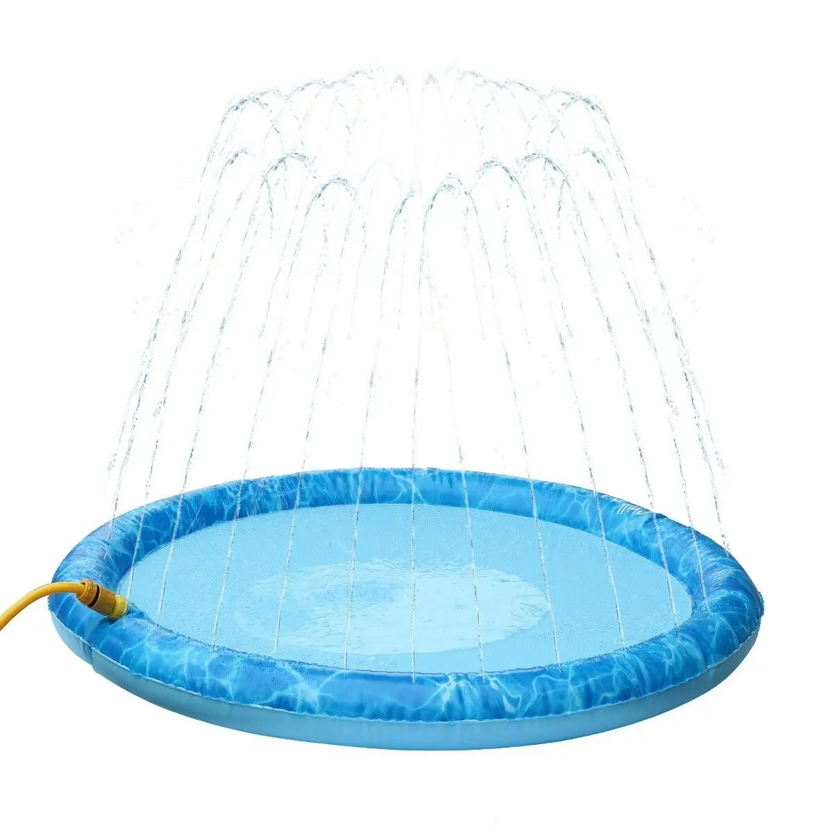 AFP  Pet Dog Sprinkler Splash Pad Mat Kids Outdoor Water Play Spray Pool Toy 130cm