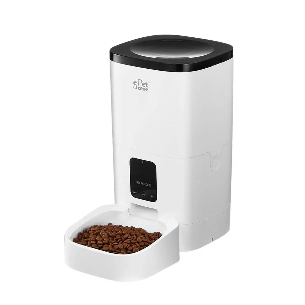 Pet Scene Petscene 6L Automatic Pet Feeder Wi-Fi Enabled Smart Dog Cat Feeder with App Remote Control