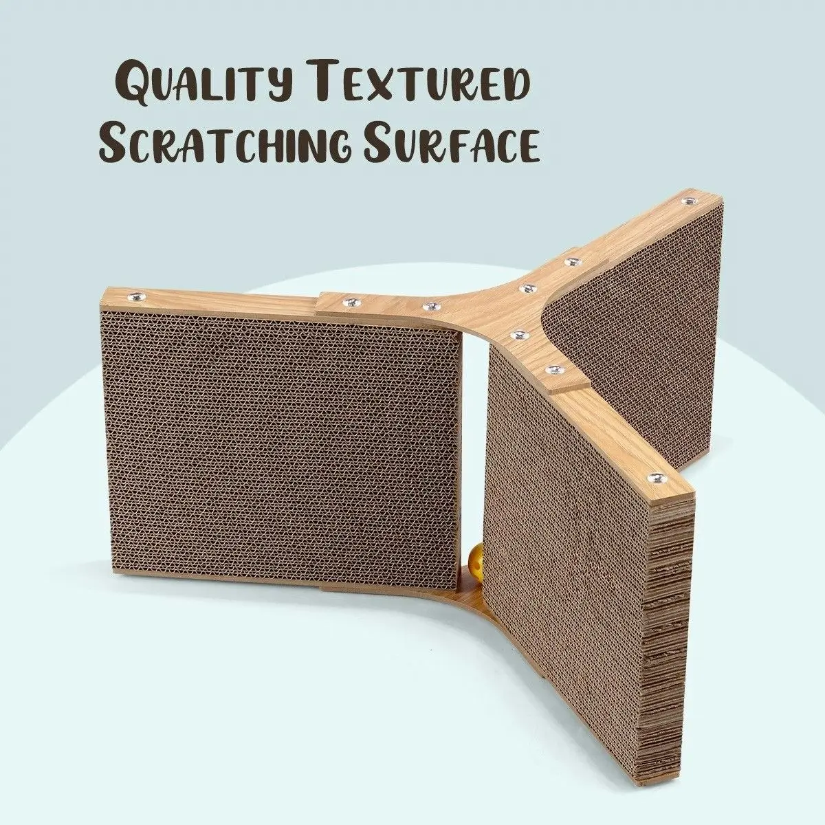 Pet Scene Cat Scratching Board Cat Tree Scratcher Pad Lounge Toy Furniture Corrugated Cardboard