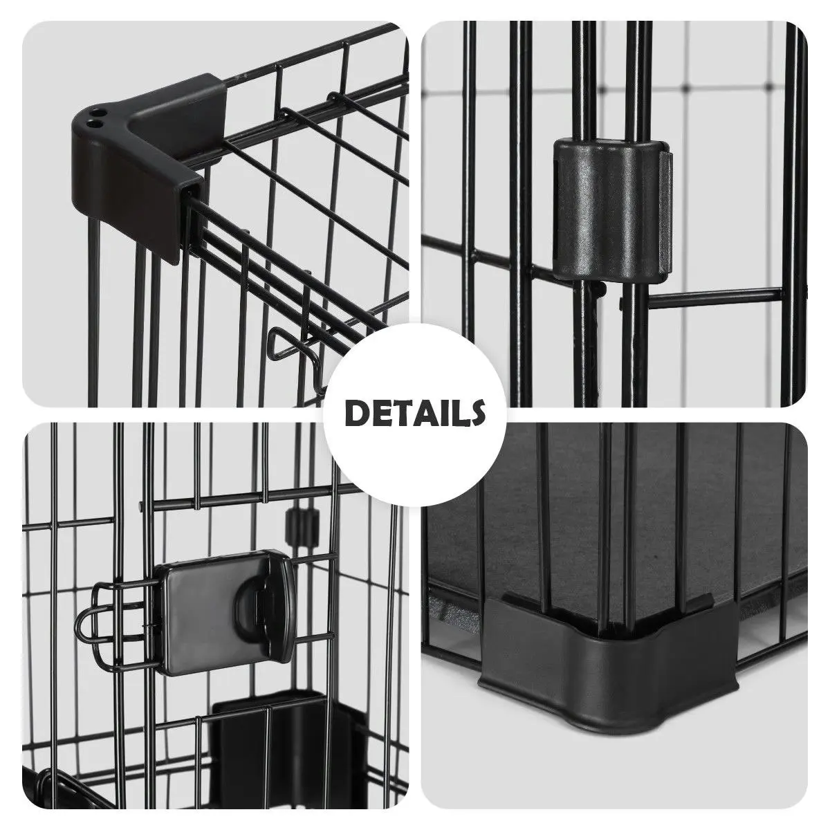 Pet Scene Large Cat Cage House Pet Crate Rabbit Bunny Hutch Ferret Kennel Playpen Home Wired 5 Tiers