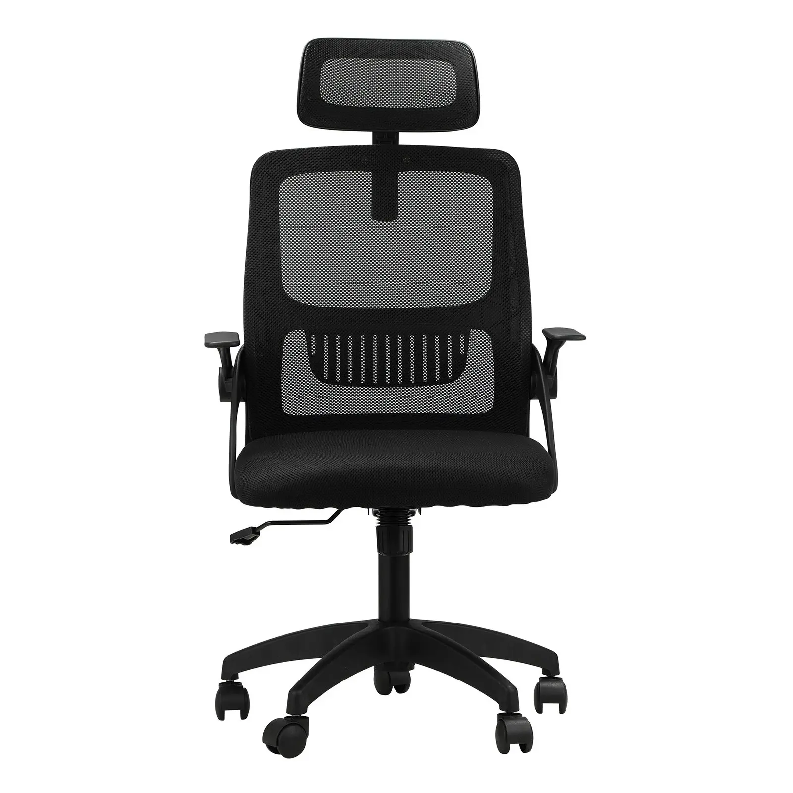 Oikiture Mesh Office Chair Executive Fabric Gaming Seat Racing Computer Black1