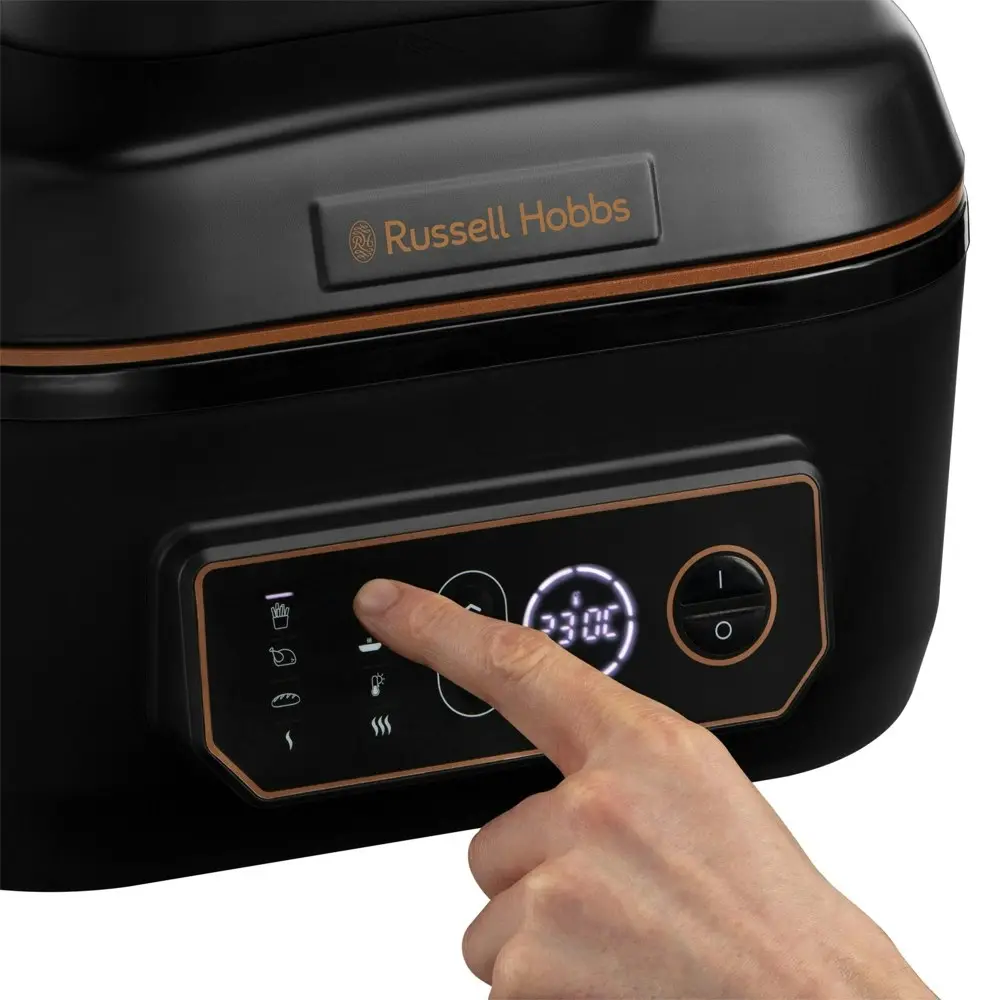 Russell Hobbs RHMCAF40 SatisFry 5.5L Air/Grill Multi-Cooker Baking/Roasting BLK