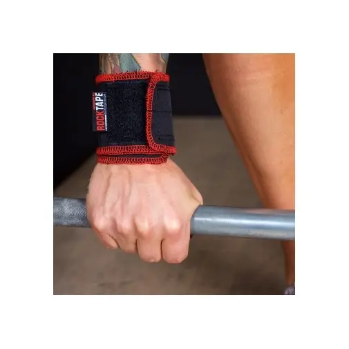 Rocktape RockWrist Fitness/Workout Wrist Support One Size w/ Hook/Loop Manifesto