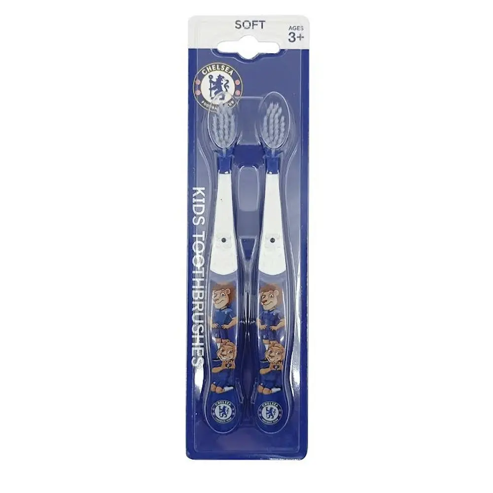 10pc EPL Chelsea F.C. Soft Bristle Toothbrush Kids Dental Teeth Oral Care 3+