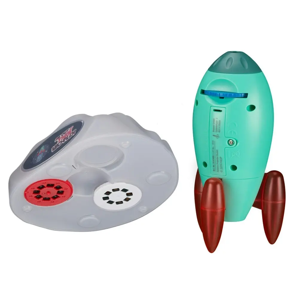 Bresser National Geographic Space Rocket Projector & Night Light Kids/Child 6y+