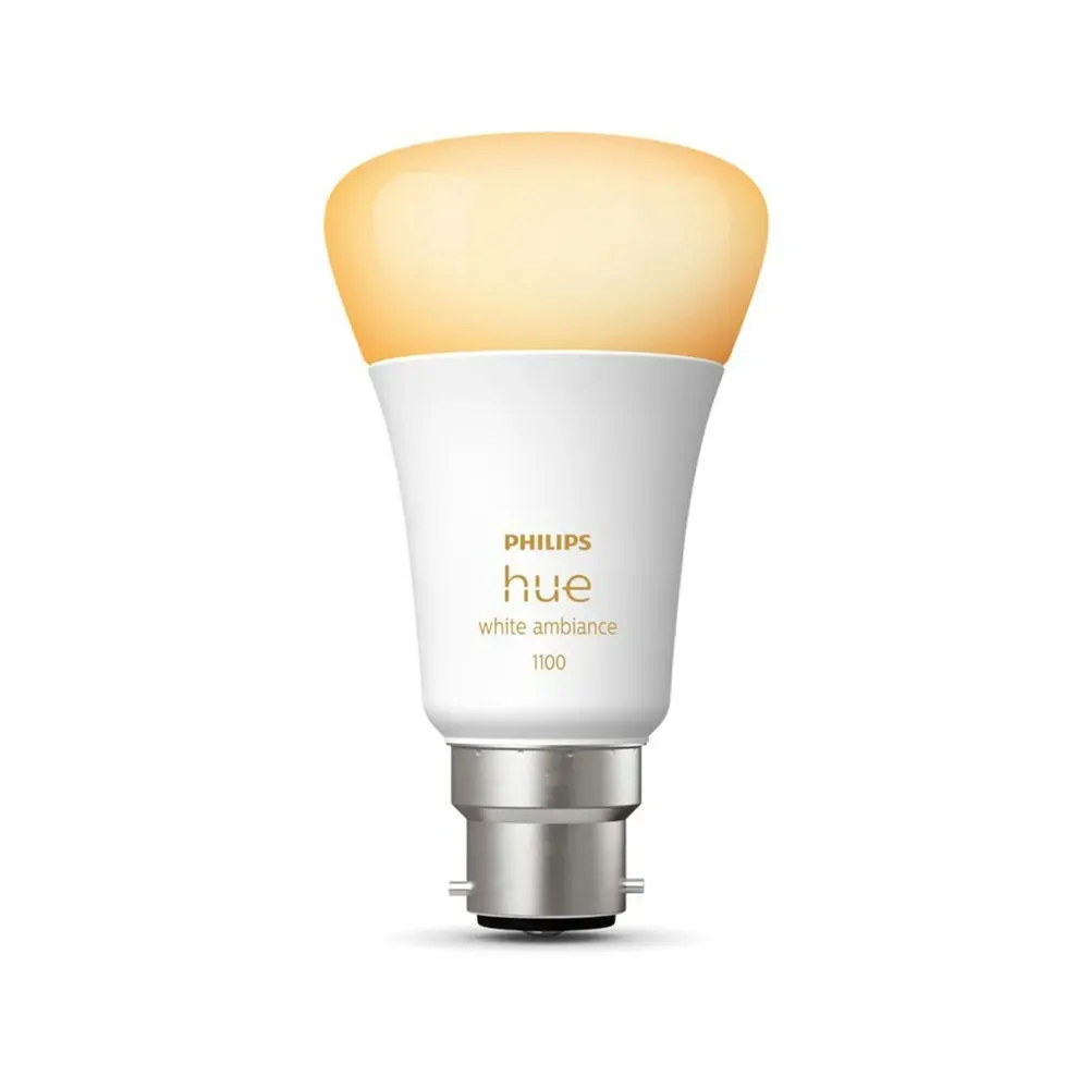 Philips Hue White Ambiance Home Light Bulb/Globe 11W A60 B22 w /Bluetooth 1055LM