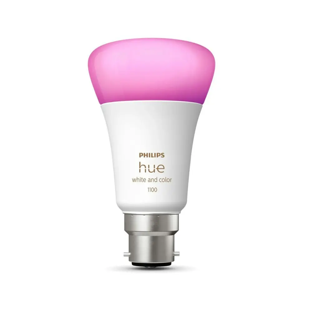 Philips Hue White/Colour Ambiance Light Globes/Bulbs 11W A60 B22 w /Bluetooth