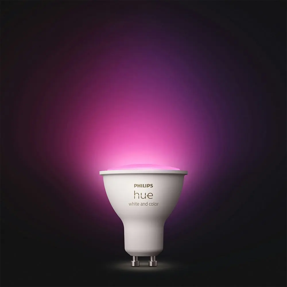 Philips Hue White/Colour Ambiance Home Light Bulb/Globe 5.7W GU10 w/ Bluetooth