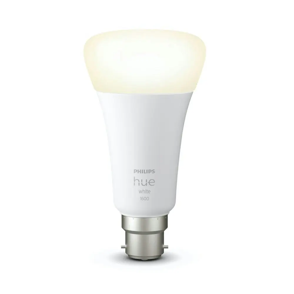 Philips Hue White Home Light Bulb/Globe 15.5W A67 B22 w /Bluetooth 1600LM