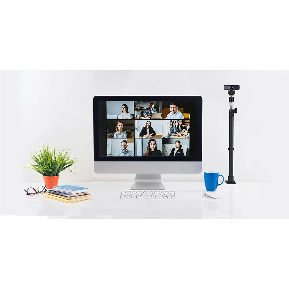 Kensington A1000 Provc C-Clamp Desktop Stand Mount For Microphones/Webcam Black