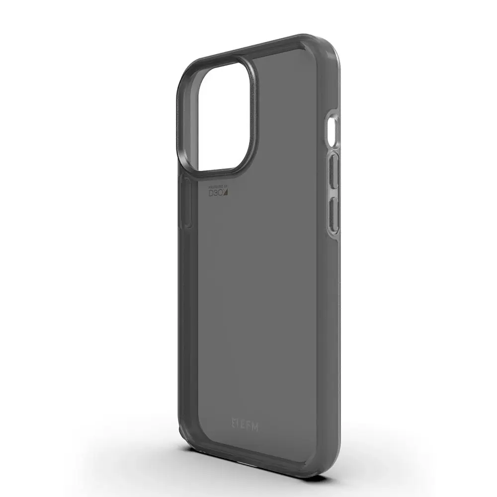 EFM Alaska Case Armour Cover w/ D3O Crystalex For iPhone 13 Pro Smoke Black