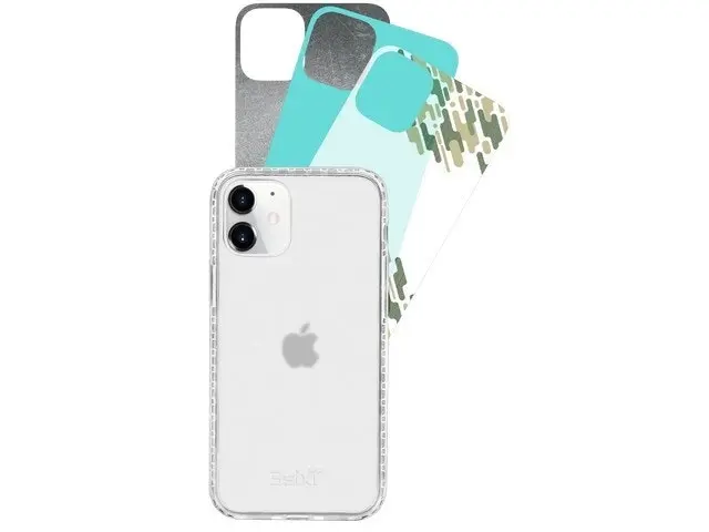 3sixT CustomFlex Case Protection Phone Cover For Apple iPhone 12 Mini Clear