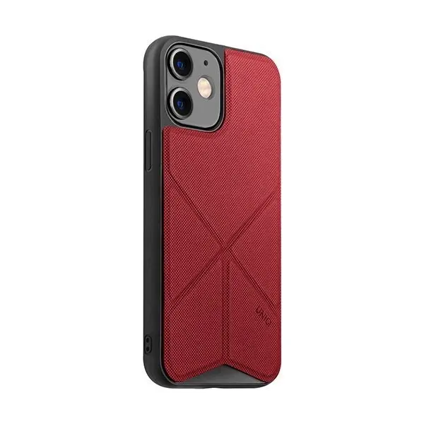 Uniq Transforma Bumper Protective Mobile Case Cover For Apple iPhone 12 mini Red