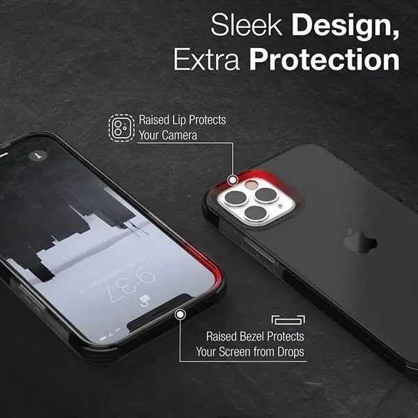 X-Doria Raptic Shockproof Protective Case/Cover For Apple iPhone 12 Pro Max BLK