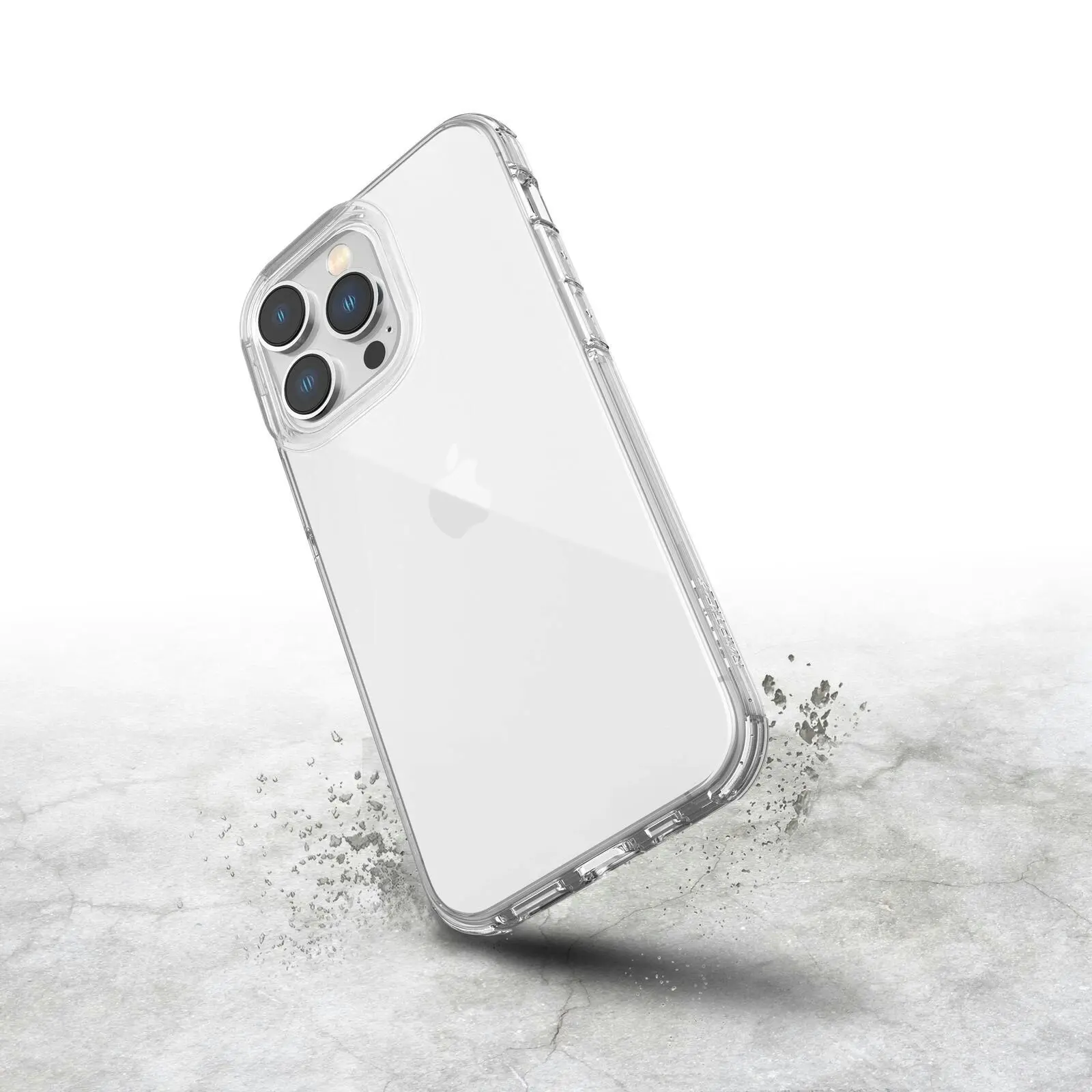 X-Doria Raptic Mobile Phone Protection Case Cover For Apple iPhone 14 Pro Clear