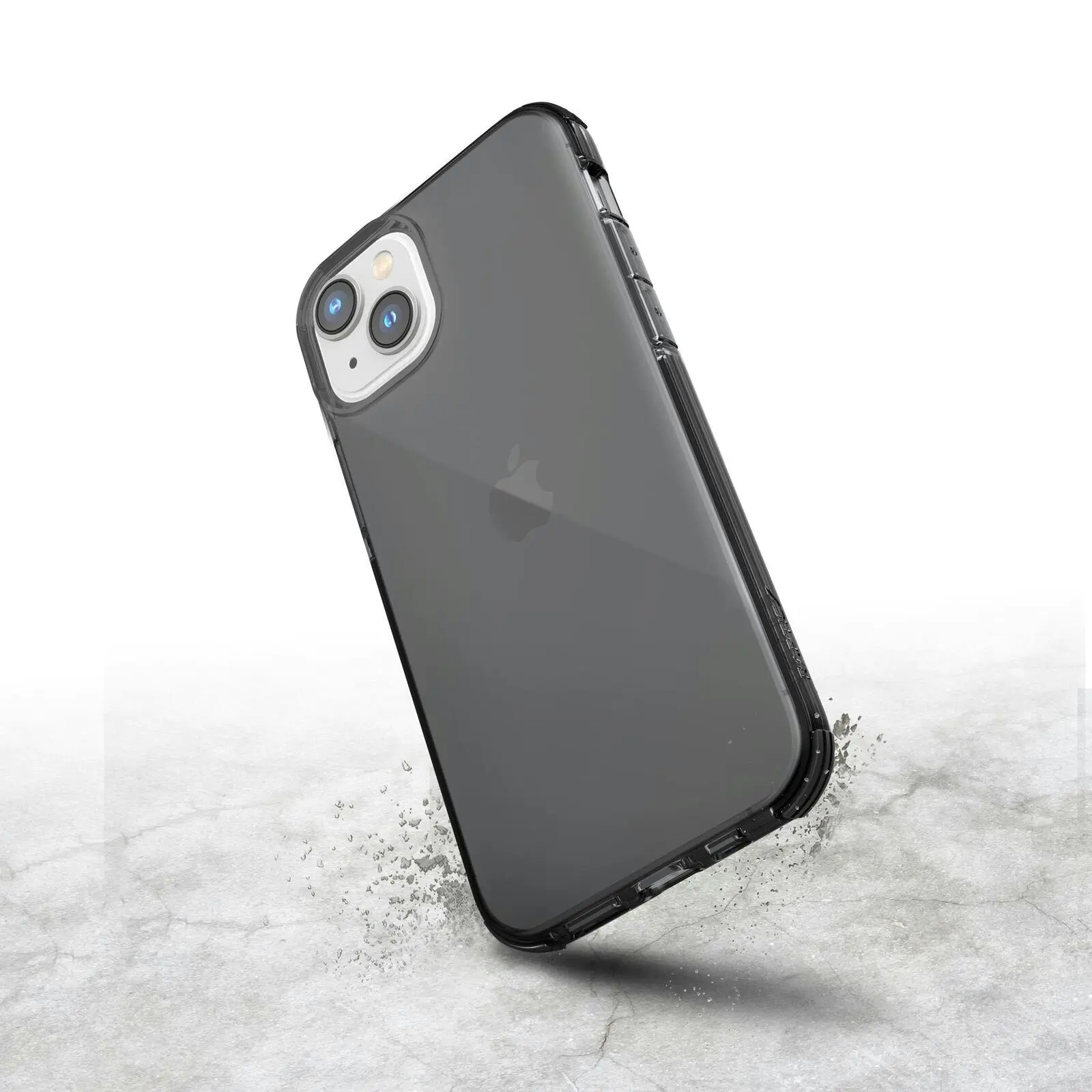 X-Doria Raptic Clear Drop Protection Case Phone Cover For Apple iPhone 14 Smoke