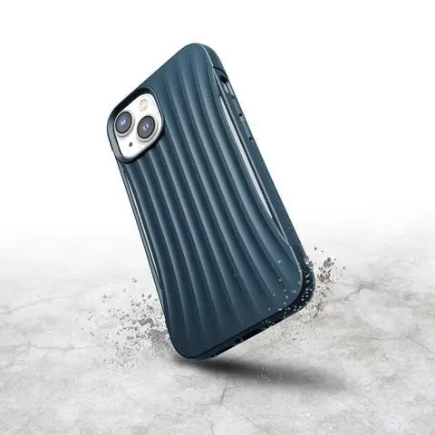 X-Doria Raptic Clutch Drop Protection Phone Case Cover For Apple iPhone 14 Blue