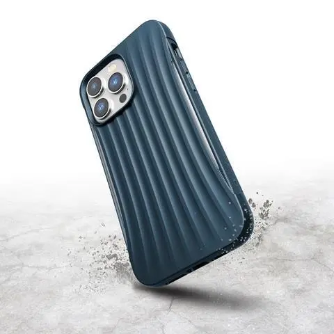 X-Doria Raptic Clutch Protection Phone Case Cover For iPhone 14 Pro Max Blue