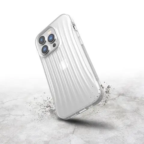 X-Doria Raptic Clutch Protection Phone Case Cover For Apple iPhone 14 Pro Clear